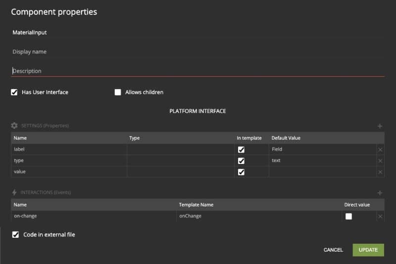 How to integrate a 3rd party component