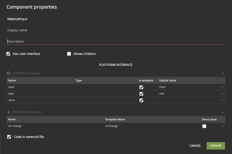 How to integrate a 3rd party component